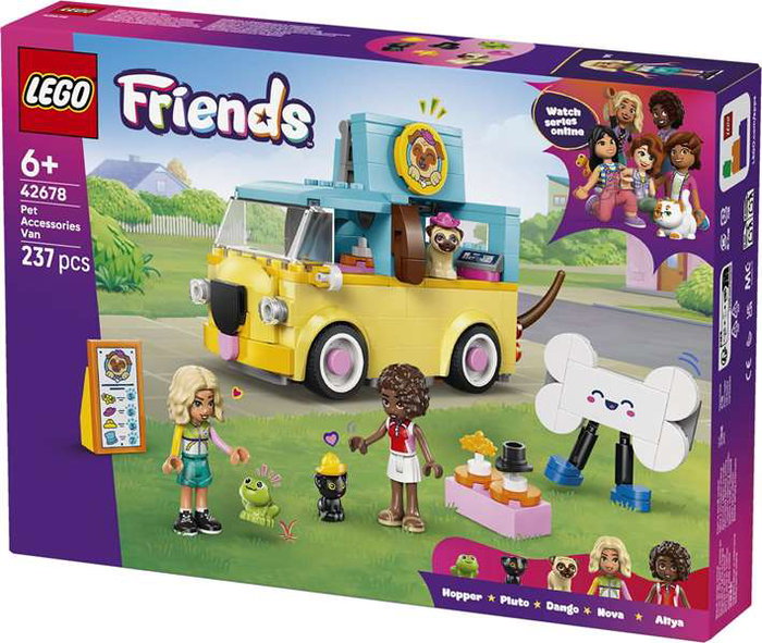 LEGO Friends Le van d’accessoires pour animaux 42678