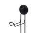 Berilo Porte-Rouleau Double avec Ventouse Métal Noir Mat 3 x 32 x 15 cm Acier ABS (Set de 12)