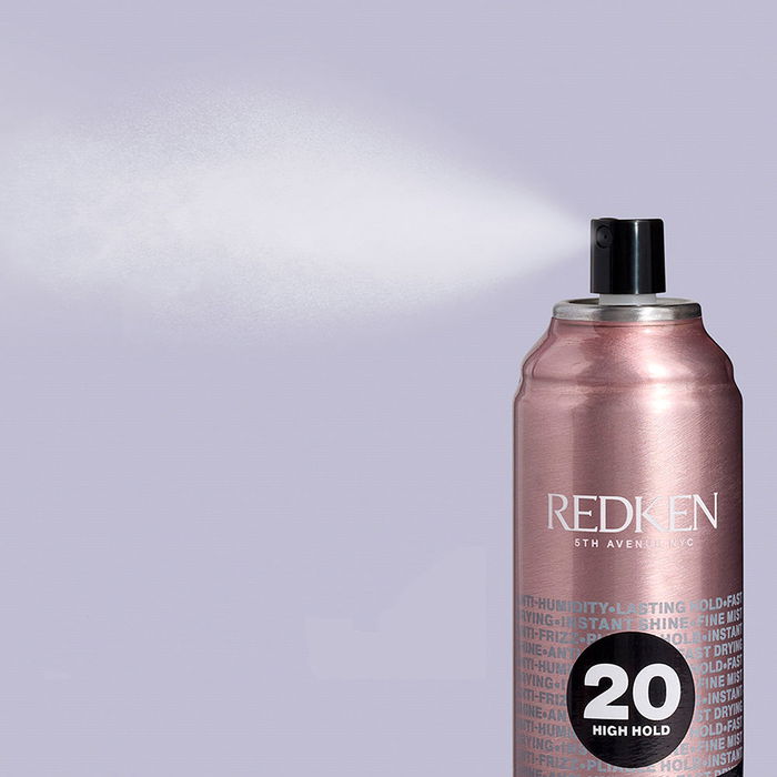 REDKEN Anti-Frizz Hairspray 20 pure force Laque anti-frisottis fixation maximale 250 ml REDKEN Anti-Frizz Hairspray 20 pure force Laque anti-frisottis fixation maximale 250 ml