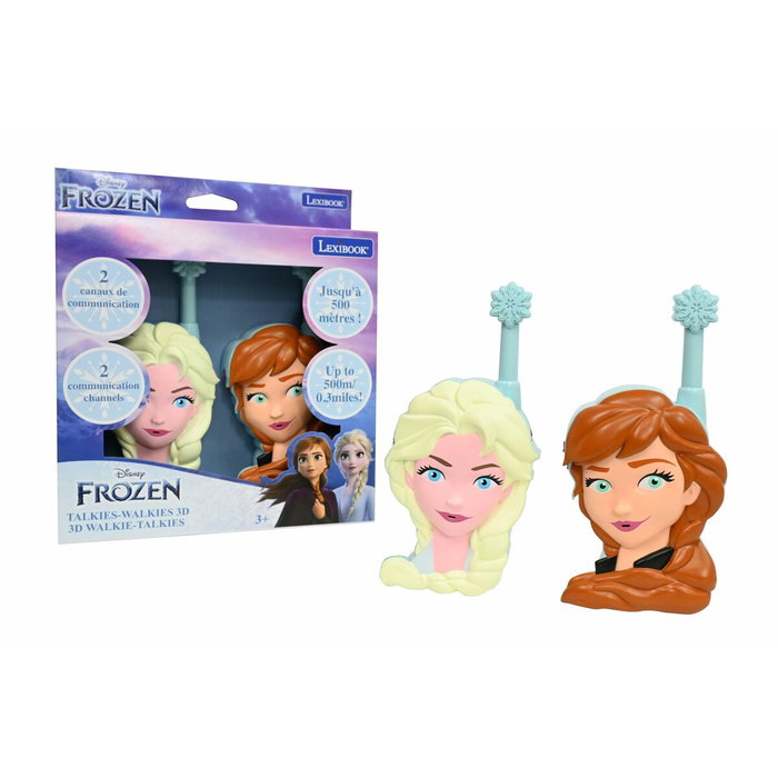 LEXIBOOK Talkie-Walkies 3D La Reine des Neiges