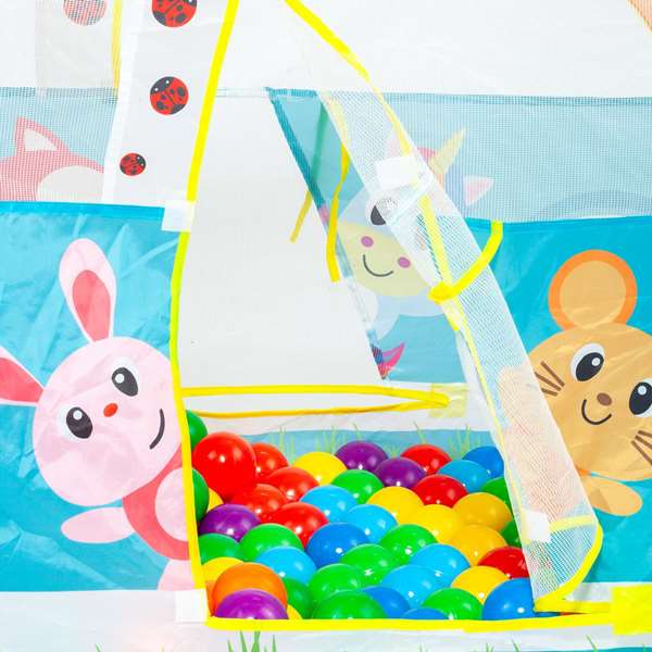 Molto Parc de balles pour enfants avec voiture et 25 balles incluses, tapis de jeu en tissu et plastique Molto Parc de balles pour enfants avec voiture et 25 balles incluses, tapis de jeu en tissu et plastique