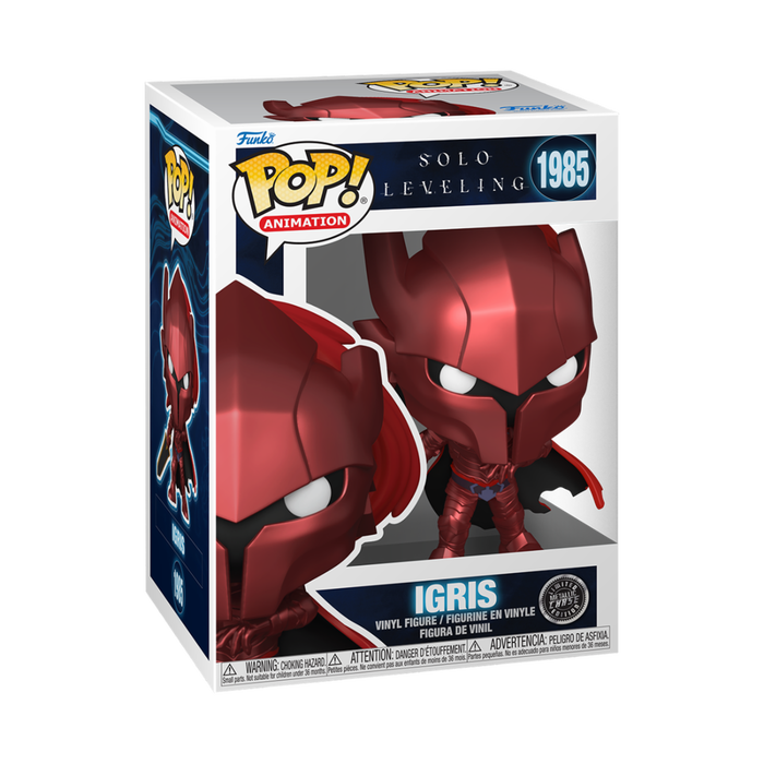 Funko Pop! Vinyl Solo Leveling Igris Figurine de Collection 9 cm