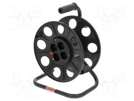 JONEX Enrouleur pour cordon avec 4 prises Schuko