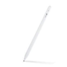 Leotec Stylus ePen Plus Crayon Numérique Universel pour Écran Tactile Compatible iOS Android Windows Pointe POM 1.7mm Recharge USB-C 140mAh Autonomie 12h Blanc