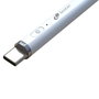 Leotec Stylus ePen Plus Crayon Numérique Universel pour Écran Tactile Compatible iOS Android Windows Pointe POM 1.7mm Recharge USB-C 140mAh Autonomie 12h Blanc
