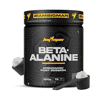 BIGMAN Beta Alanine 300 g Neutro - Complément alimentaire pour la récupération après l'entraînement BIGMAN Beta Alanine 300 g Neutro - Complément alimentaire pour la récupération après l'entraînement
