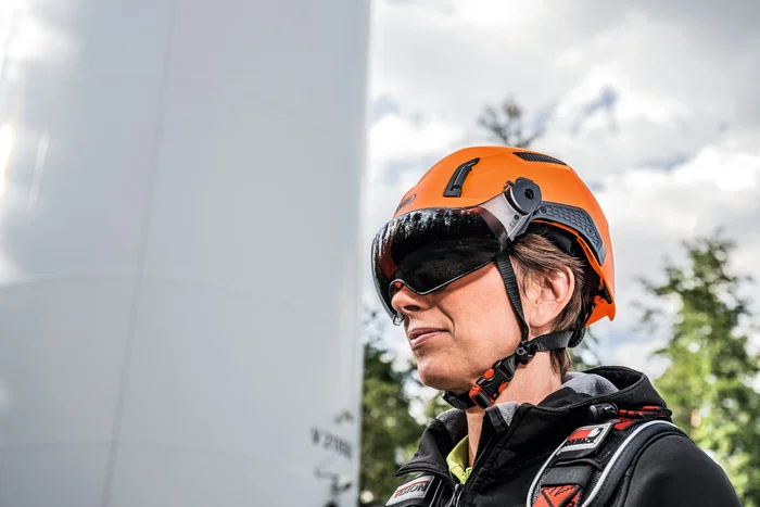 Abus SPECTOR - Casque de protection industriel Premium orange pour travaux - Système de réglage EasyFlex, ventilation optimale, coque ABS/EPS, fixation accessoires Abus SPECTOR - Casque de protection industriel Premium orange pour travaux - Système de réglage EasyFlex, ventilation optimale, coque ABS/EPS, fixation accessoires