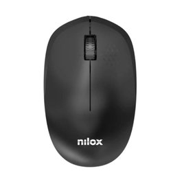 Nilox NXMOW4011 Souris Sans Fil Noir, 1000 DPI, 3 Boutons