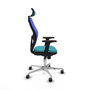 Piqueras y Crespo Chaise de Bureau 2D086G2 Turquoise