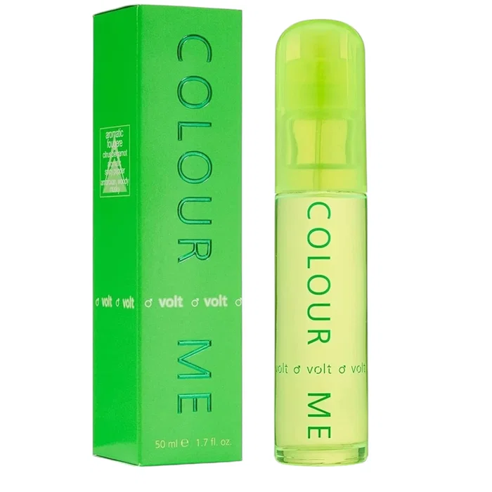 Milton Lloyd Colour Me Volt Eau de Toilette pour Homme 50 ml
