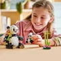 Lego 31165 LEGO Creator 3-en-1 : Animaux Sauvages - Famille de Pandas, Orques ou Manchots - 626 Pièces - Jeu de Construction Créatif - Enfants Dès 8 Ans