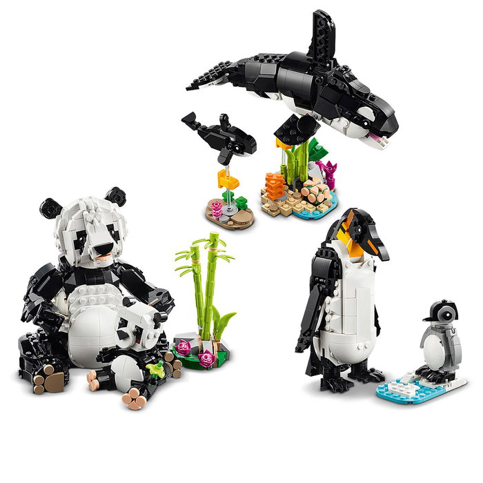 LEGO Creator 31165 Animaux sauvages : la famille de pandas