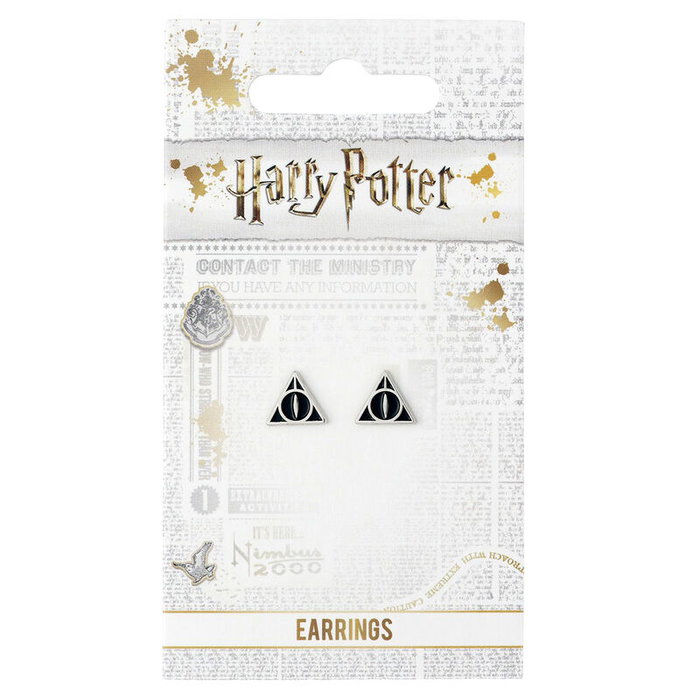 THE CARAT SHOP - Boucles d'oreilles reliques de la Mort - Pendentifs Harry Potter Deathly Hallows THE CARAT SHOP - Boucles d'oreilles reliques de la Mort - Pendentifs Harry Potter Deathly Hallows