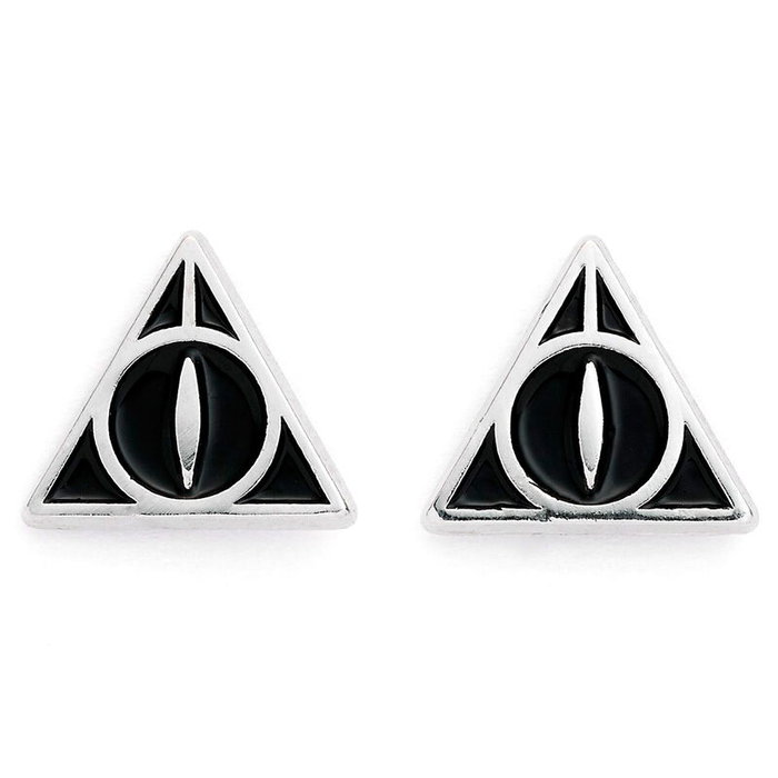 THE CARAT SHOP - Boucles d'oreilles reliques de la Mort - Pendentifs Harry Potter Deathly Hallows THE CARAT SHOP - Boucles d'oreilles reliques de la Mort - Pendentifs Harry Potter Deathly Hallows