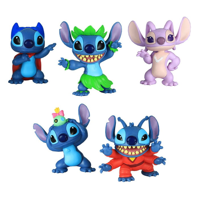 Lilo & Stitch pack 5 figurines Stitch Collectible Figure Set 5 cm Lilo & Stitch pack 5 figurines Stitch Collectible Figure Set 5 cm