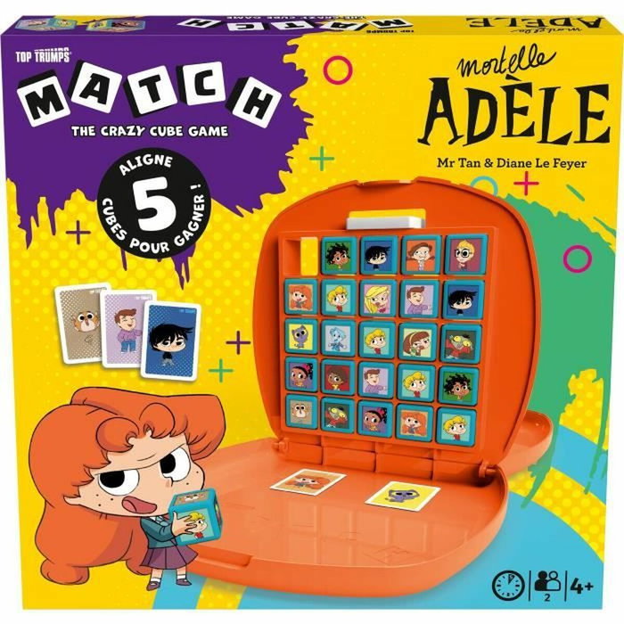Winning Moves Match Mortelle Adèle - Jeu de société de stratégie