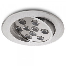 Spot Downlight LED 9W 900Lm 4200K Circulaire Blanco Natural