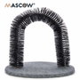 MASCOW Griffoir Rond pour Chats Gris