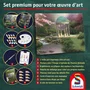 Schmidt Spiele My Art Noble - Kit de peinture Premium - Fontaine de sérénité - À partir de 12 ans - 50 x 40 cm