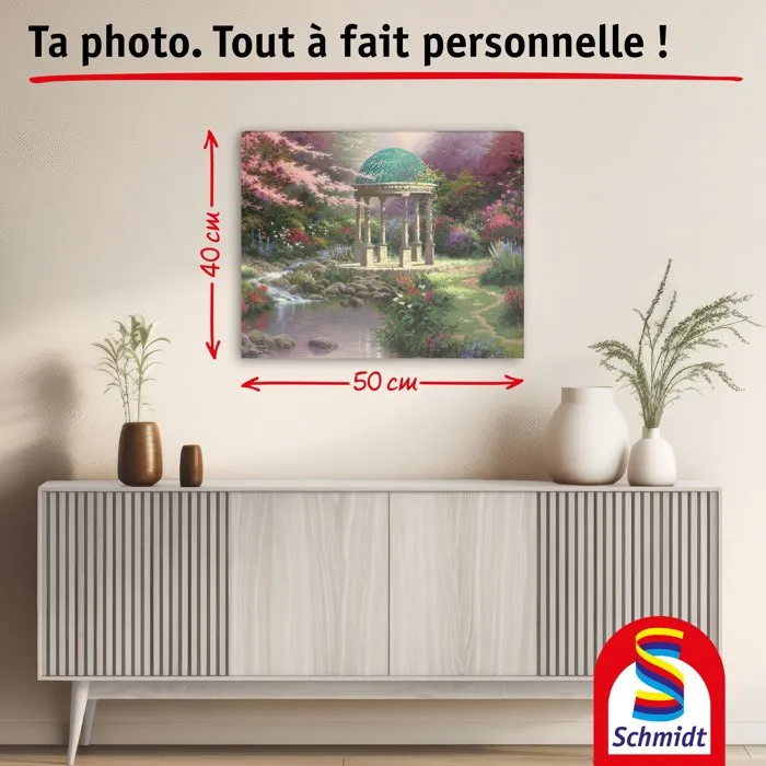 Schmidt Spiele My Art Noble - Kit de peinture Premium - Fontaine de sérénité - À partir de 12 ans - 50 x 40 cm