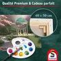 Schmidt Spiele My Art Noble - Kit de peinture Premium - Fontaine de sérénité - À partir de 12 ans - 50 x 40 cm