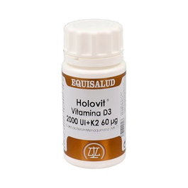 EQUISALUD Holovit Vitamine D3 2000UI + K2 60mcg