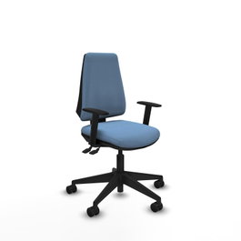 PIQUERAS Y CRESPO Chaise Elche Asynchrone Bleu ciel
