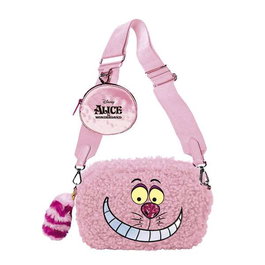 Cerdá Bolso Borreguillo Disney Alicia - Sac à dos pour enfant à partir de 36 mois en peluche et ouate, rose