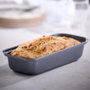 Day Moule rectangulaire 31x11,5 cm en acier carbónico gris