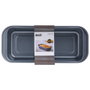 Day Moule rectangulaire 31x11,5 cm en acier carbónico gris