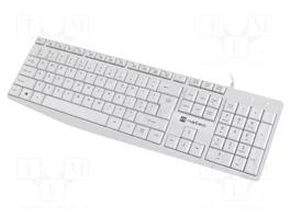 NATEC NAUTILUS Clavier Informatique Blanc US Layout
