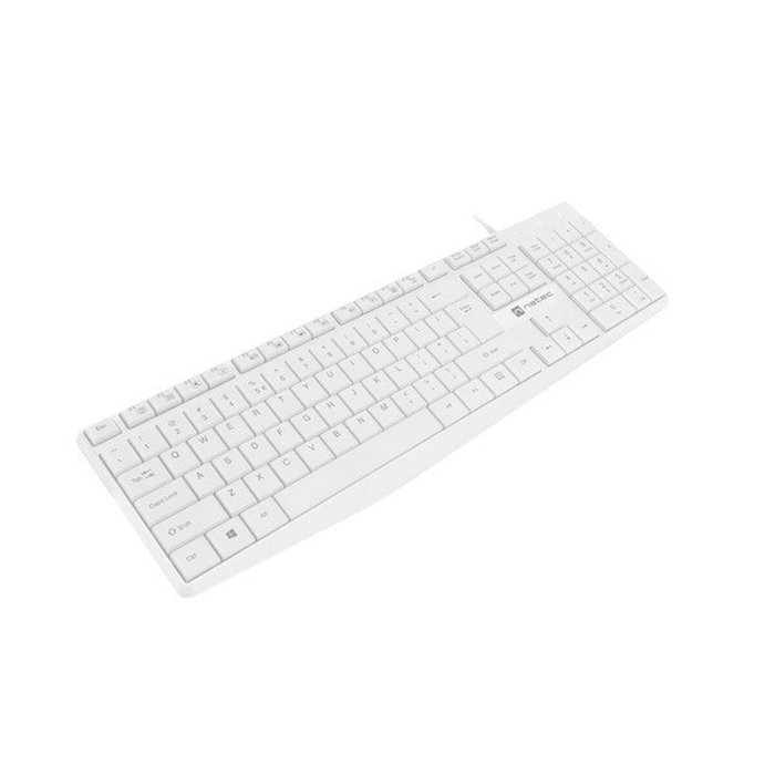 Clavier Natec NKL-1951 Blanc