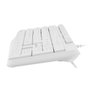 Clavier Natec NKL-1951 Blanc