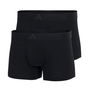 Boxer pour homme Adidas Low Rise 3 Stripes Active Noir 2 Unités