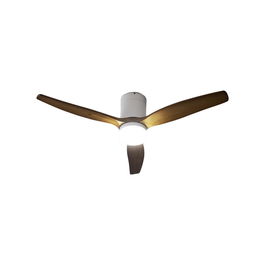 Ventilateur de Plafond avec Lumière Cecotec EnergySilence Aero 5600 Blanc Bois 40 W