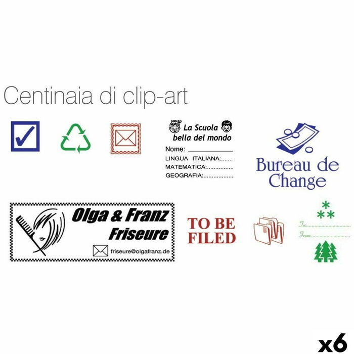 Timbre Brother Noir (6 Unités)