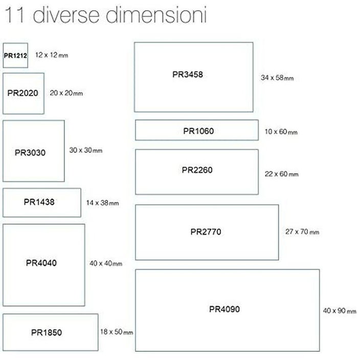 Timbre Brother Noir (6 Unités) Timbre Brother Noir (6 Unités)