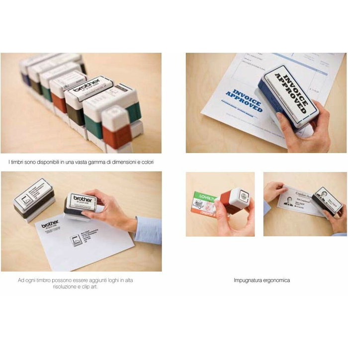 Timbre Brother Noir (6 Unités) Timbre Brother Noir (6 Unités)