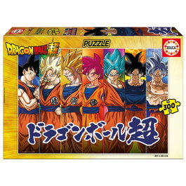 EDUCA Puzzle DRAGON BALL SUPER 19188 - 300 Pièces, Puzzle Adulte et Enfant à Partir de 8 Ans, Dimensions Assemblé : 40 x 28 cm