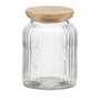 Boîte Andrea House MS72137 verre Bambou Cuisine 1 L