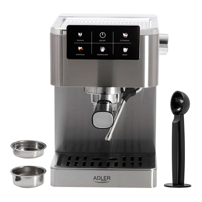 Adler Ad4390 Cafetière espresso 5 en 1 inox