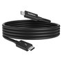 Belkin Câble Thunderbolt 5 1m 80Gbps 240W INZ005hq1MBK Noir