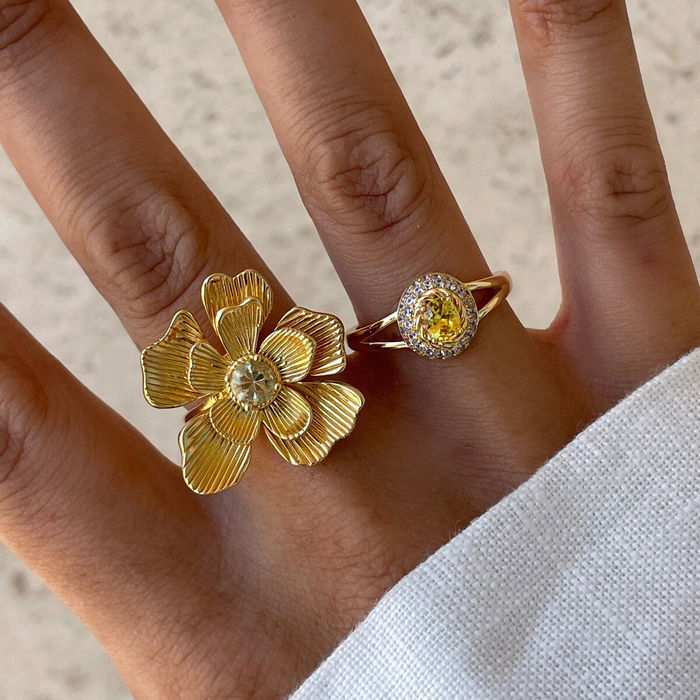 Bague Femme 24KAE 124154Y/56 Doré 16