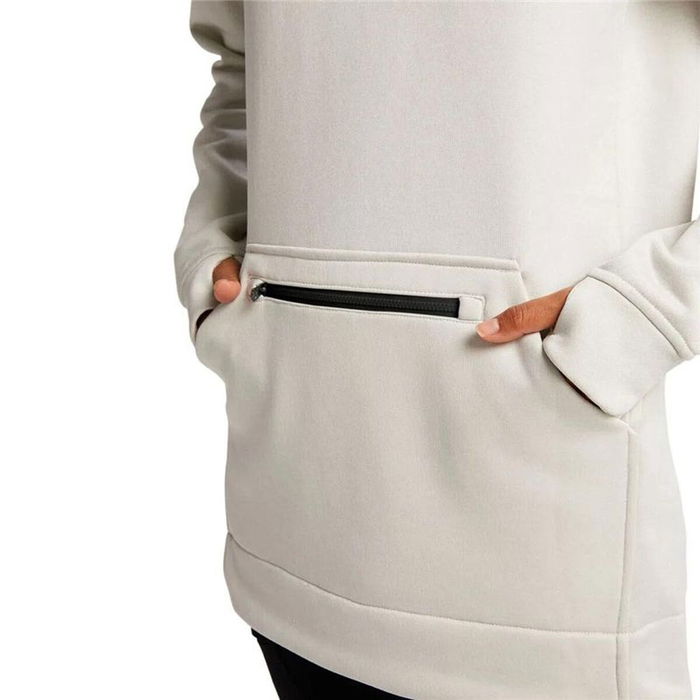 Sweat sans capuche femme Burton Oak Long Pullover Hoodie Blanc