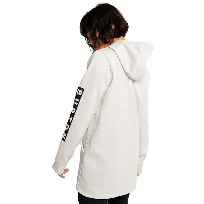 Sweat sans capuche femme Burton Oak Long Pullover Hoodie Blanc