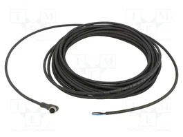 TELEMECANIQUE SENSORS Câble pour capteurs M8 femelles angulaires 10m 3 broches