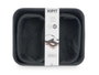 KIPIT Set de 3 organisateurs en bambou noir 2 tailles