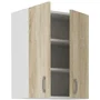 Meuble haut SARA - 2 portes - Décor chêne sonoma - L60 * P31 * H71.5 cm