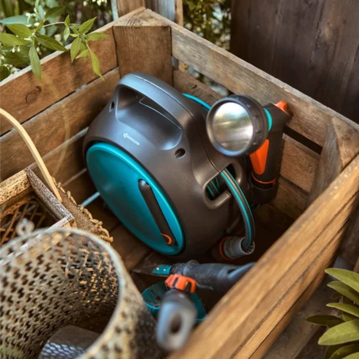 Gardena Move Dévidoir Portable avec Tuyau 10 m