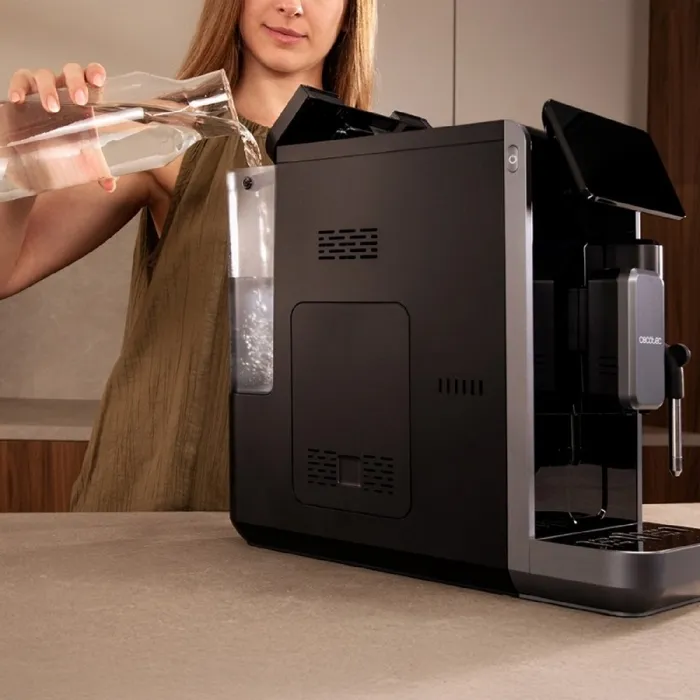 Cecotec CremmaetLungoSteam Machine à café expresso broyeur 19 bars 280g 2L 5 boissons noir